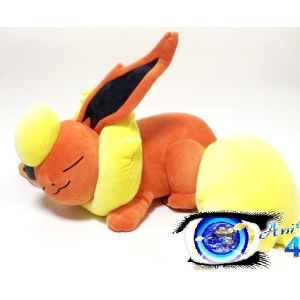 authentic Pokemon center plush Flareon sleeping +/- 68cm (long)